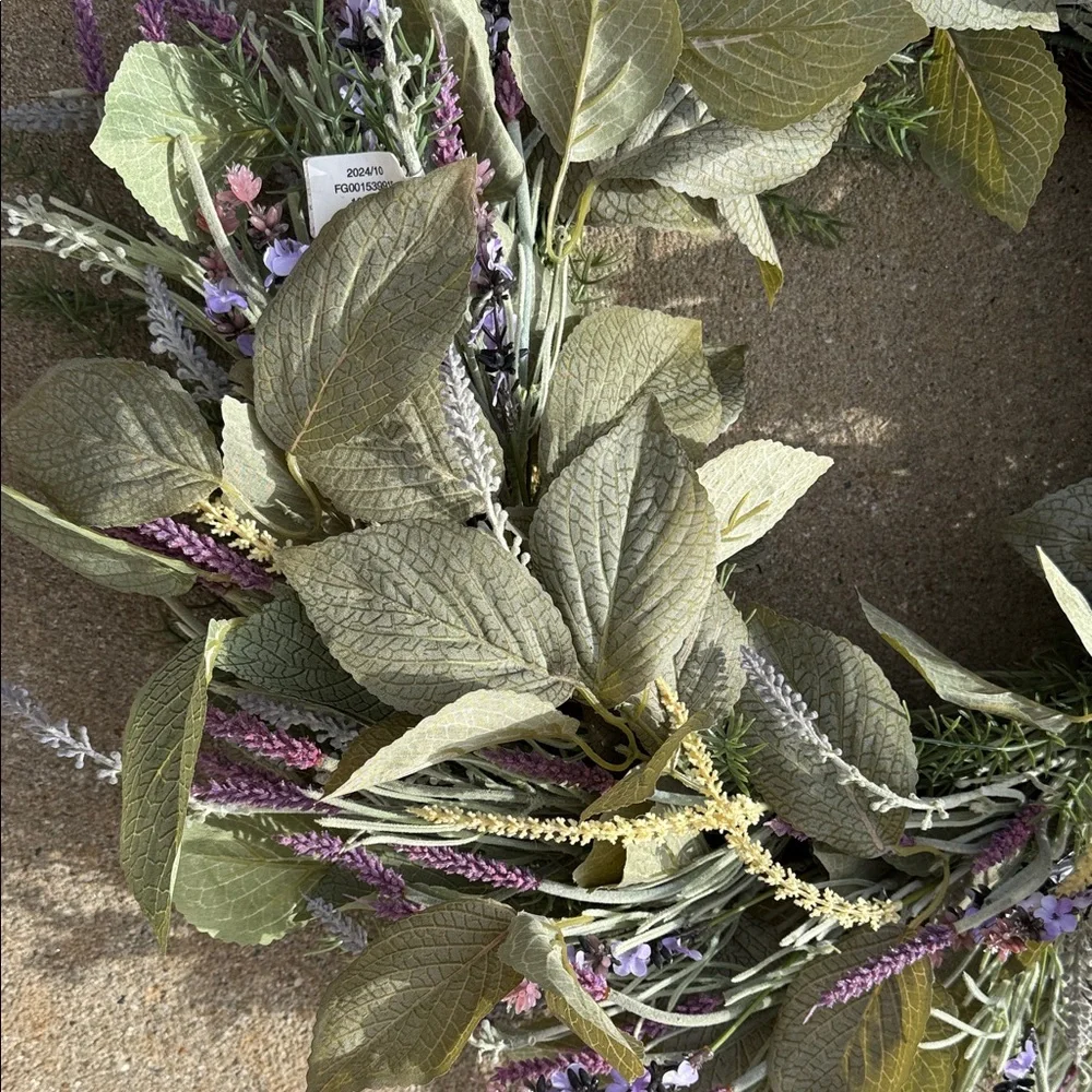Frontgate Lavender Wreath - NWT